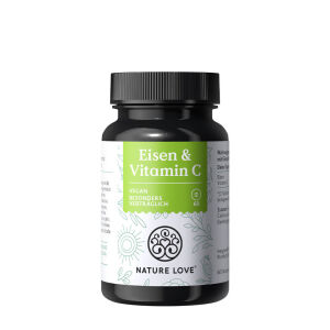 Nature Love Rauta ja C-vitamiini (60 tablettia) – Viking Supplements