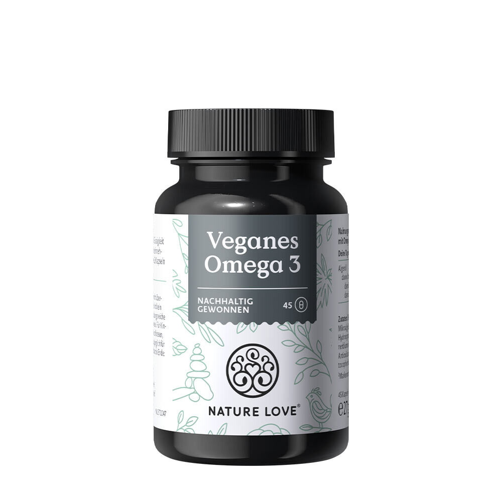 Nature Love - Vegansk Omega-3 45 kapsler