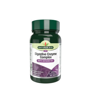 Natures Aid -ruoansulatusentsyymikompleksi (60 tablettia) – Viking Supplements