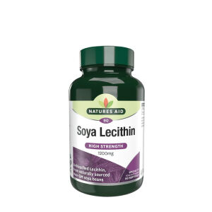 Natures Aid Soijalesitiini 1200 mg (90 pehmeää kapselia) – Viking Supplements