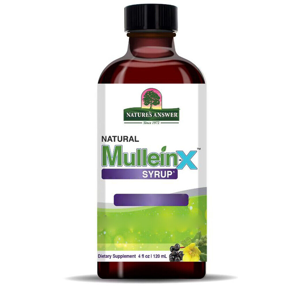 Natures Answer Mullein-X hostesirup 4 oz (120 ml)