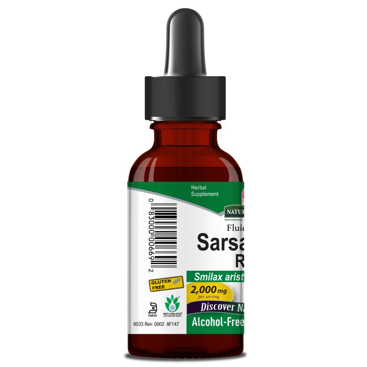 Nature's Answer Sarsaparilla Root 2000ml. Alcohol-Free 30ml – Kuva 3