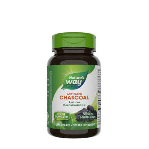 Natures Way -aktiivihiili (100 kapselia) – Viking Supplements