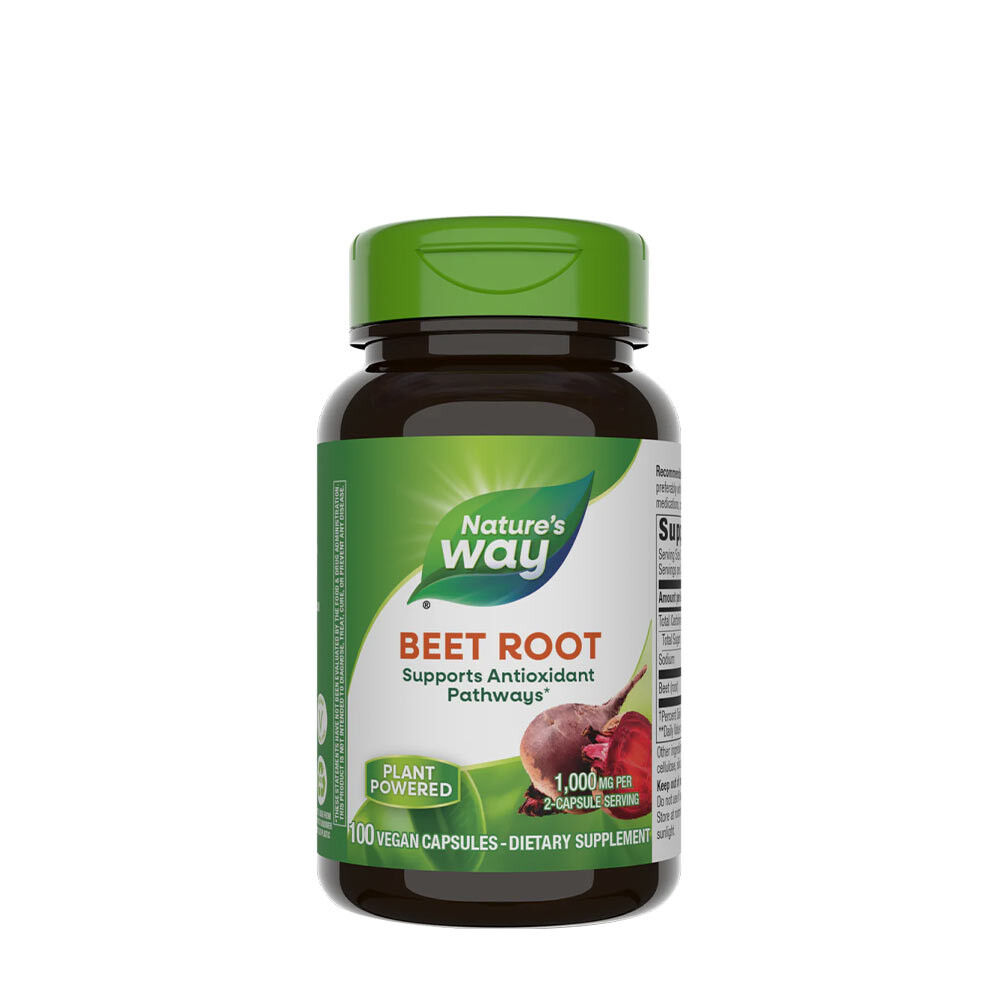 Natures Way - punajuuri (100 kapselia) - Viking Supplements