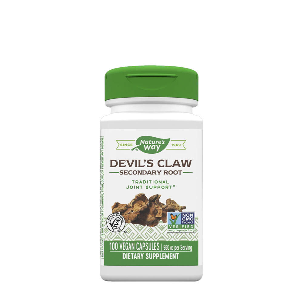 Natures Way Devil’s Claw -sivujuuri (100 kapselia) – Viking Supplements