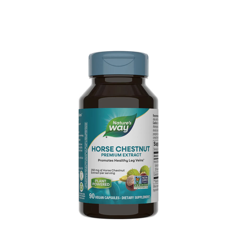 Natures Way -hevoskastanja (90 kapselia) – Viking Supplements