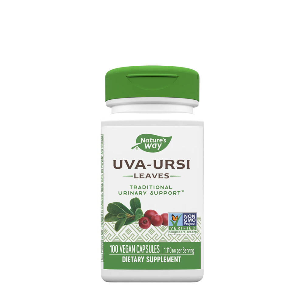 Natures Way Uva Ursi -lehdet (100 kapselia) – Viking Supplements