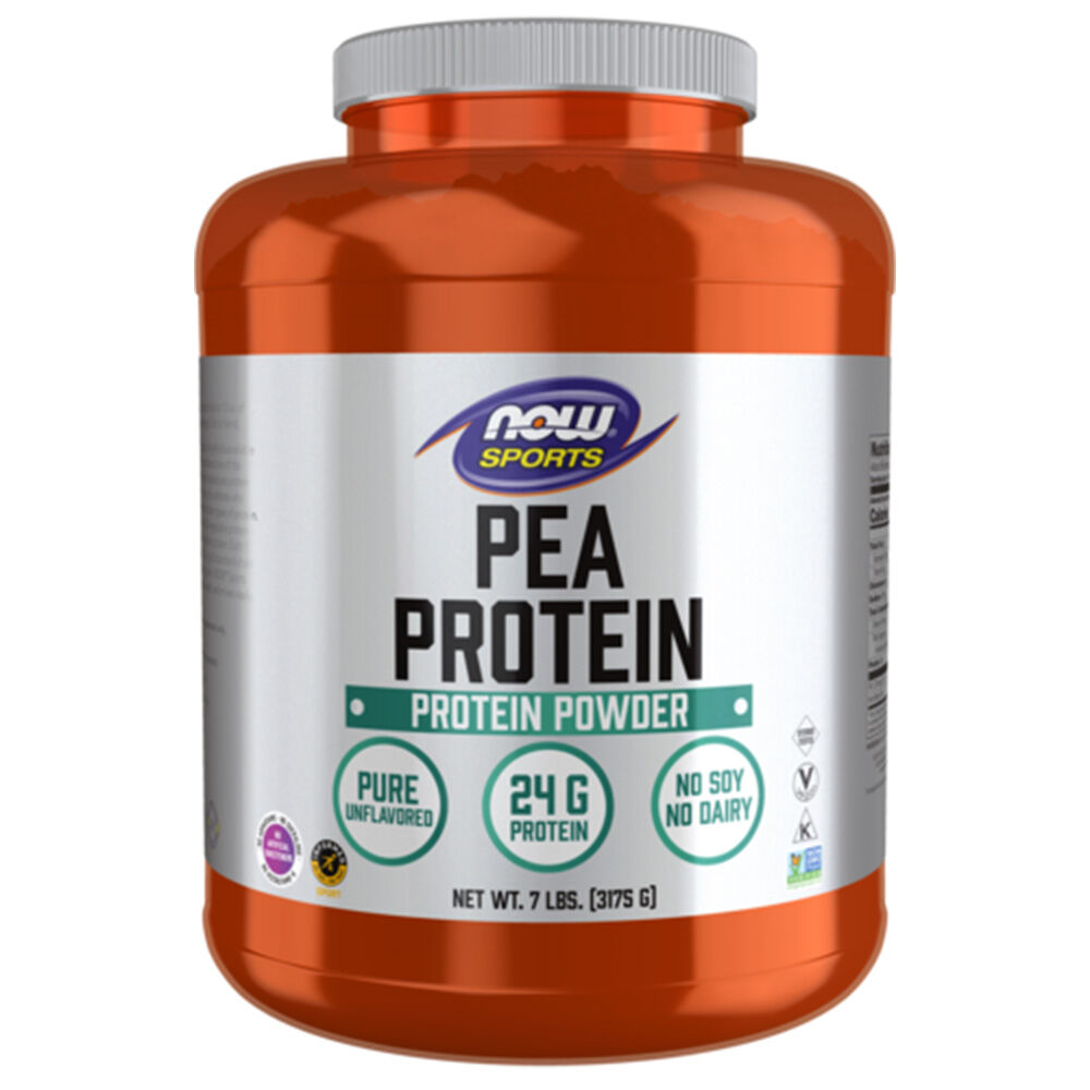 Now Foods Ærteprotein, uden smag, 3175 g