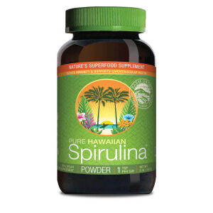 Nutrex Spirulina Havaijilta – 100% vegaaninen jauhe 142 g – Viking Supplements