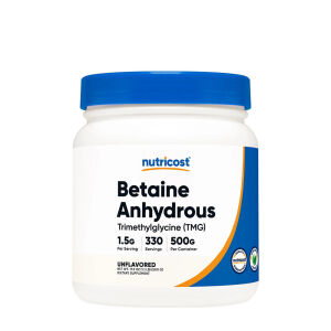 Nutricost Betaine Anhydrous (TMG) -jauhe (500 g) – Viking Supplements