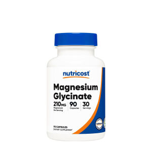 Nutricost Magnesiumglysiini 210 mg (90 kapselia) – Viking Supplements