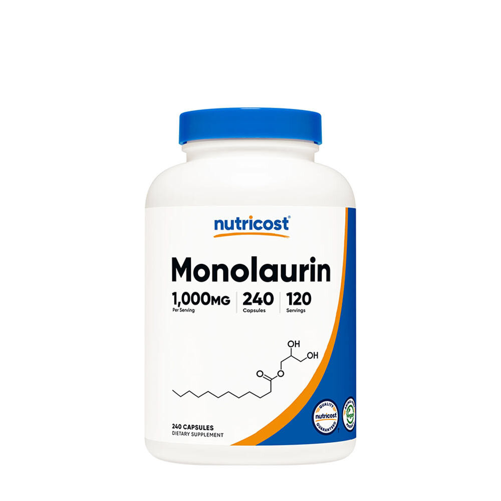 Nutricost Monolauriinikapselit (240 kapselia) – Viking Supplements