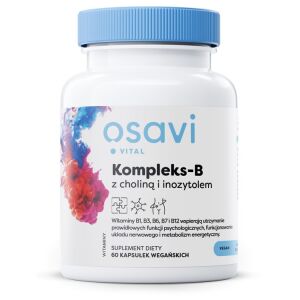 OSAVI B-vitamiinikompleksi, sisältää koliinia ja inositolia (60 vcaps) – Viking Supplements