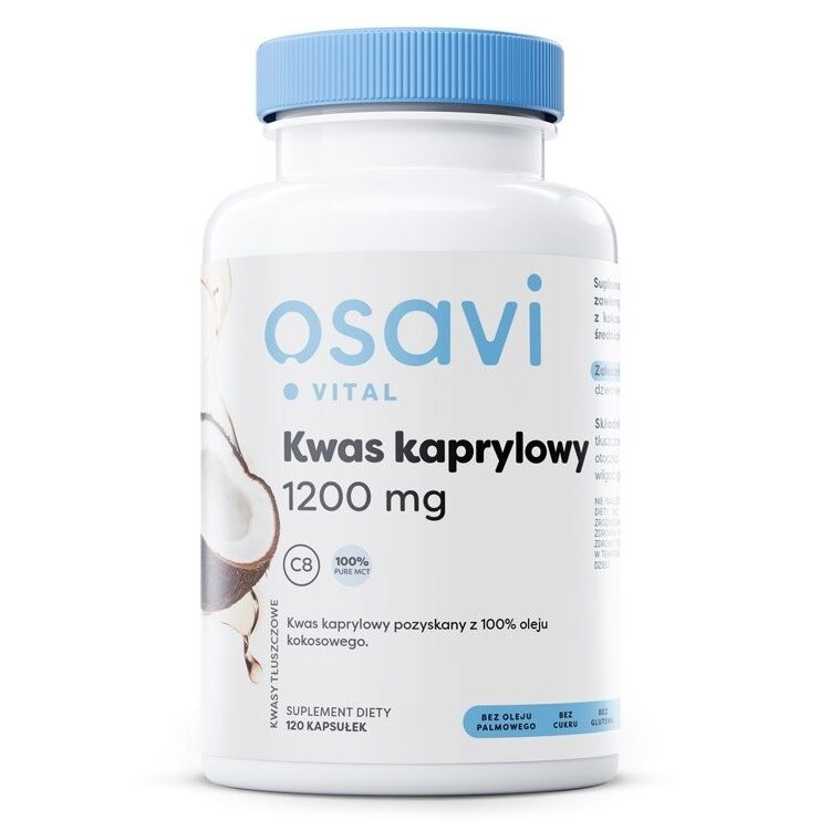 OSAVI Kapryylihappo 600 mg (120 kapselia) – Viking Supplements