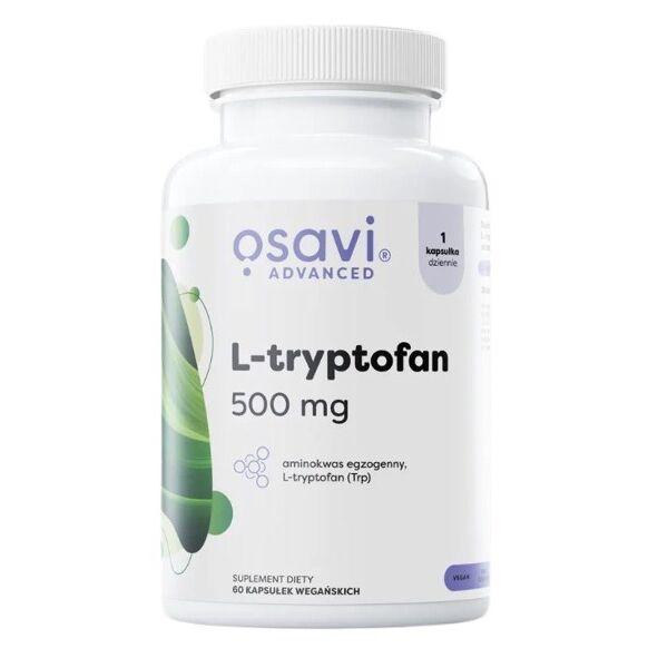 OSAVI L-tryptofaani 500 mg (60 kapselia) – Viking Supplements