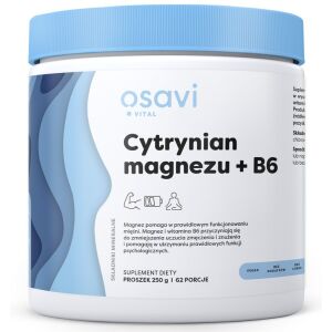 OSAVI Magnesiumcitraatti + B6 (250 g) – Viking Supplements