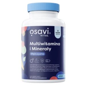 OSAVI Miesten monivitamiini- ja kivennäisainevalmiste (90 kapselia) – Viking Supplements