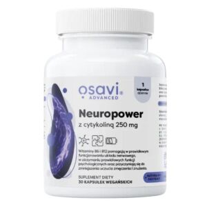 OSAVI Neuropower, sisältää 250 mg sytikoliinia (60 kapselia) – Viking Supplements
