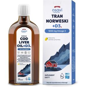 OSAVI Norjalainen kalanmaksaöljy +D3