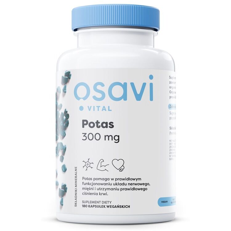 OSAVI Kalium 100 mg (180 vcaps.) – Viking Supplements
