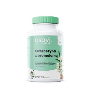 OSAVI Kversetiini ja bromelaiini (120 kapselia) – Viking Supplements