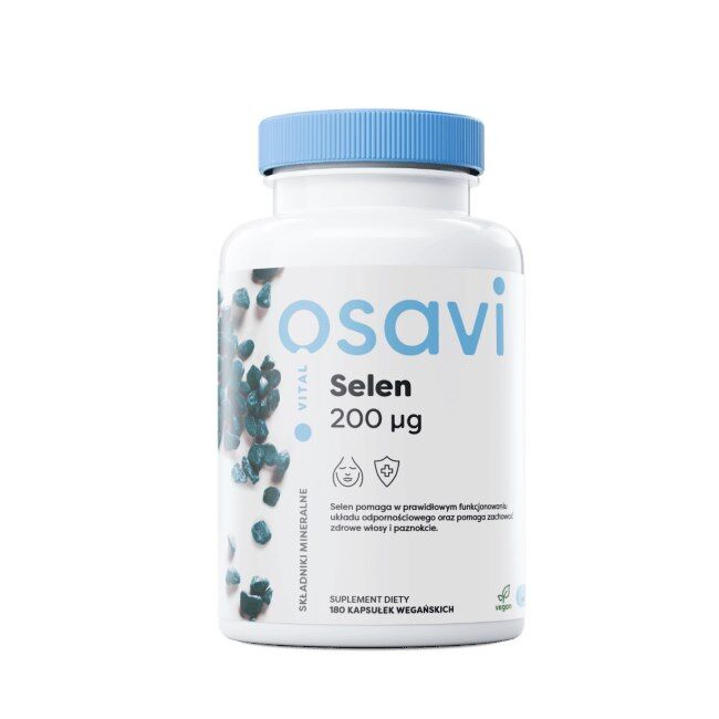 Osavi - Selenium 200 mcg, 180 kapsler