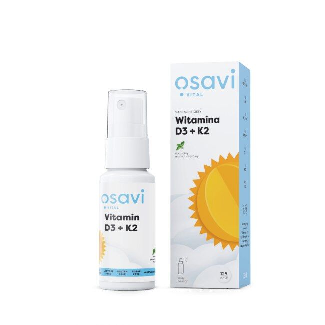 OSAVI D3- ja K2-vitamiini suusumute