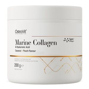 OSTROVIT Merikollageeni ja hyaluronihappo, kookos ja persikka (200 g) – Viking Supplements