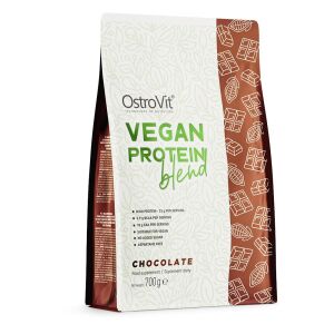 OSTROVIT Vegaaninen proteiinisekoitus, suklaa (700 g) – Viking Supplements