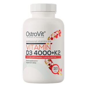 OSTROVIT D3-vitamiini 4000 + K2 (110 tablettia) – Viking Supplements