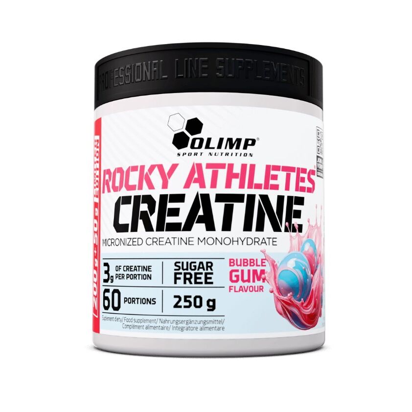 Olimp Nutrition - Rocky Athletes Creatin, Bubble Gum + 250g