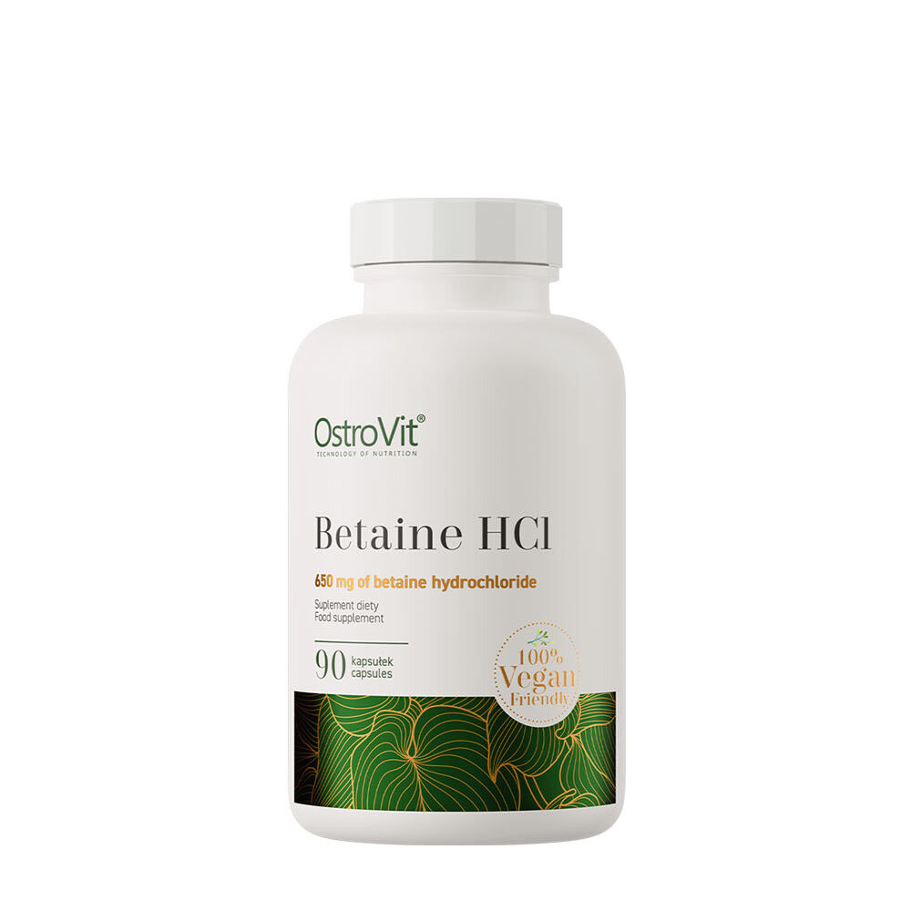 Ostrovit - Betaine HCL Vege 90 kapsler