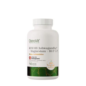 Ostrovit KSM-66 Ashwagandha® + magnesium + B6 P-5-P (90 kasviskapselia) – Viking Supplements