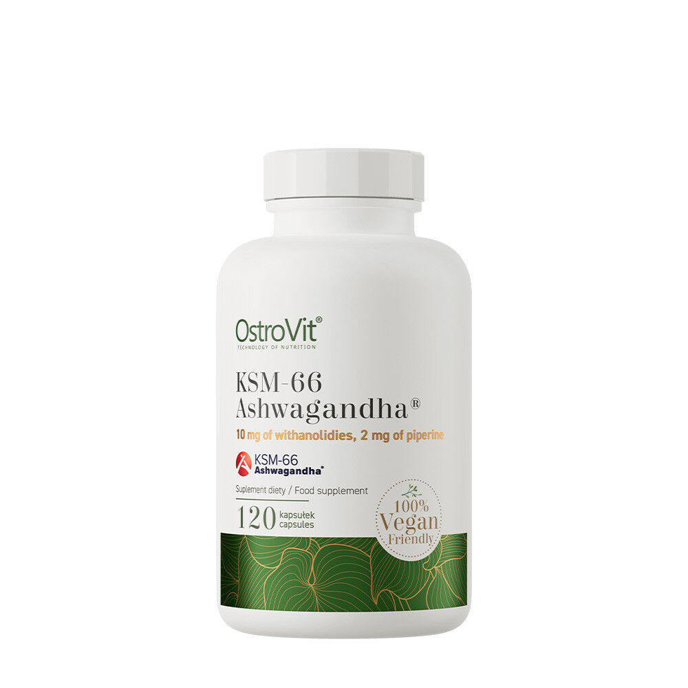 Ostrovit KSM-66 Ashwagandha® Vege (120 kapselia) – Viking Supplements
