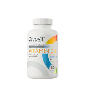 Ostrovit D3-vitamiini 2000 IU + K2 MK-7 + C + sinkki (60 kapselia) – Viking Supplements