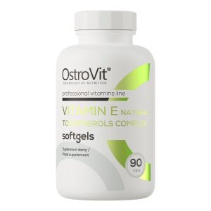 Ostrovit E-vitamiini: luonnollisten tokoferolien kompleksi (90 kapselia) – Viking Supplements