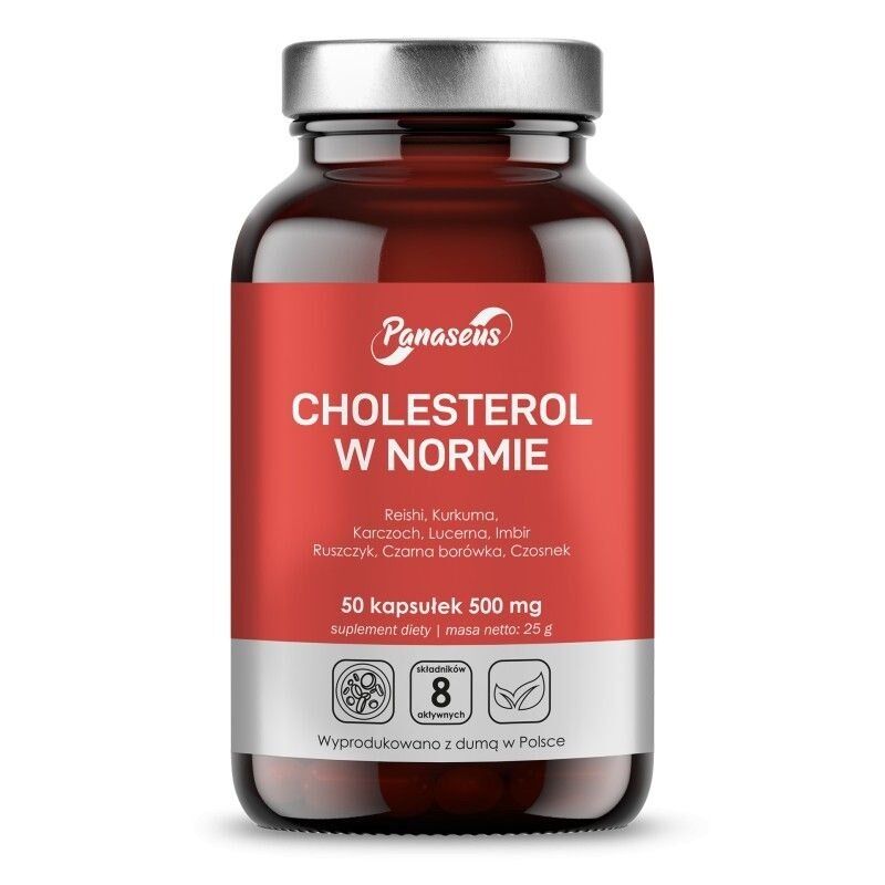 PANASEUS Kolesteroli normaali (50 kapselia) – Viking Supplements