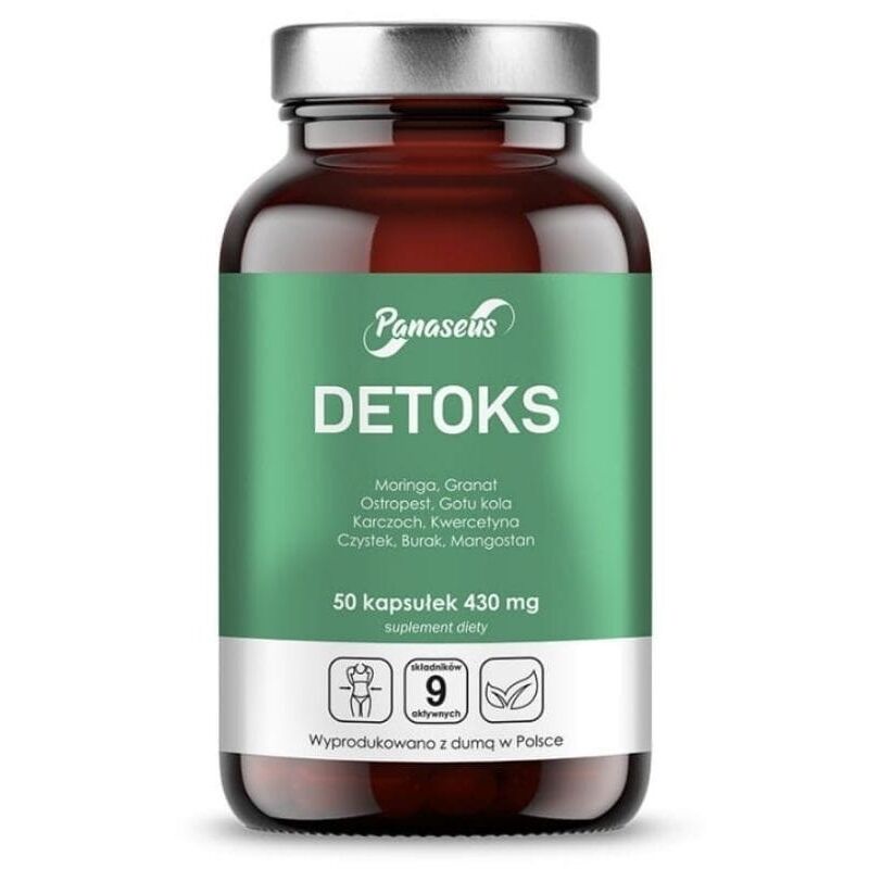 PANASEUS Detox (50 kapselia) – Viking Supplements