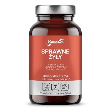 PANASEUS Efficient veins (50 kapselia) – Viking Supplements