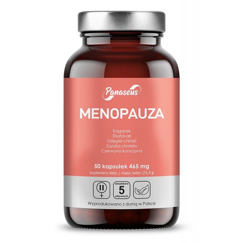 Panaseus - Menopause 50 kapsler