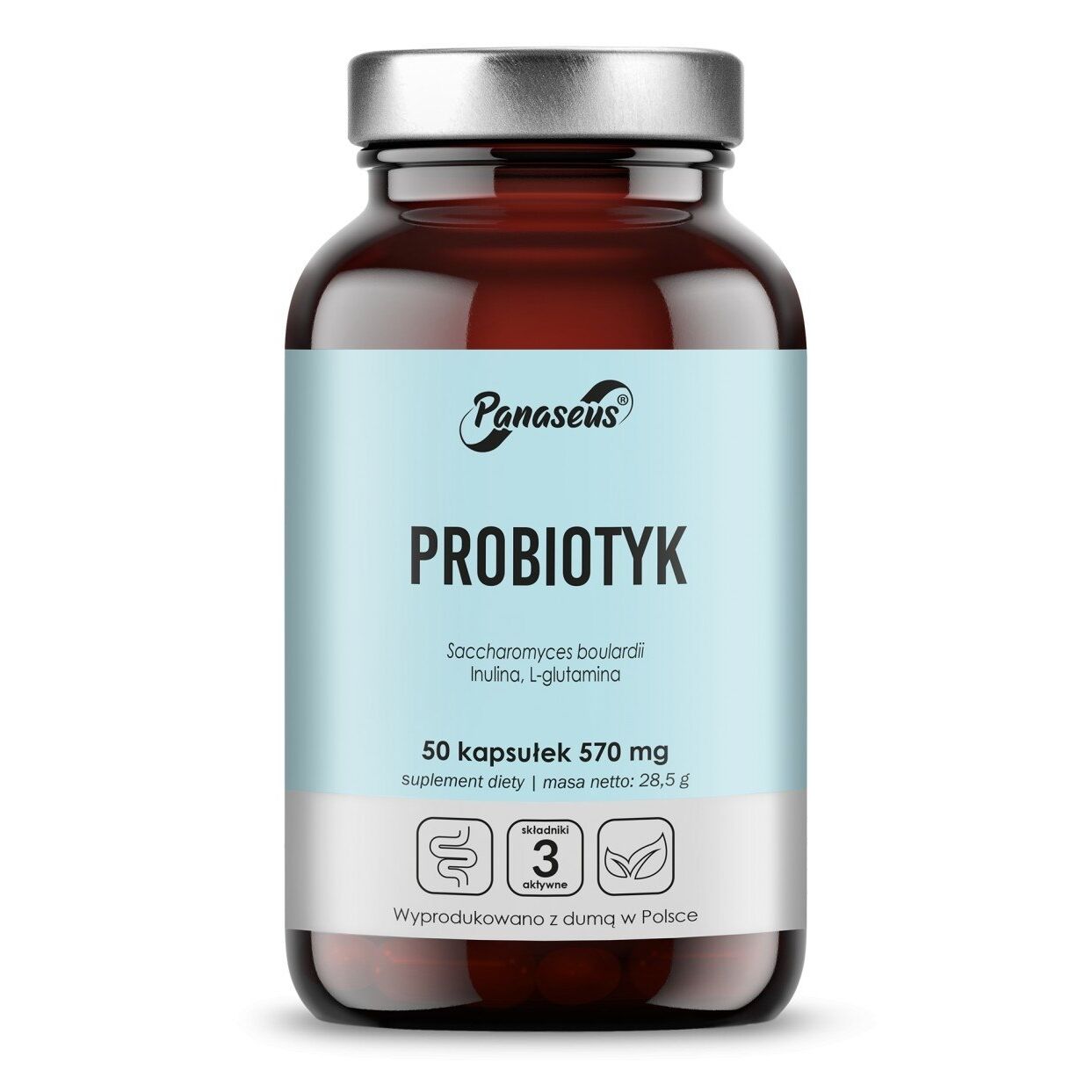 PANASEUS Probiotikum (50 kapsler) billede