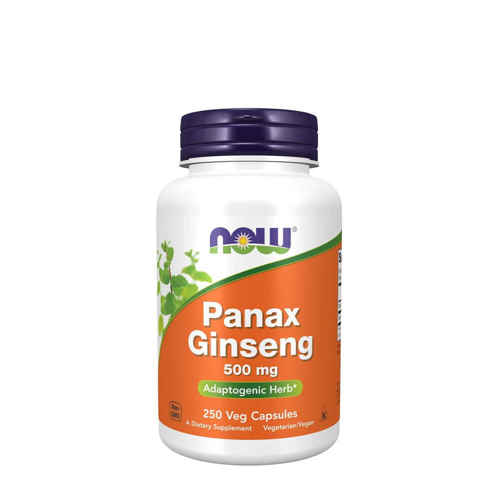 NOW Foods - Panax Ginseng, 500mg - 250 caps