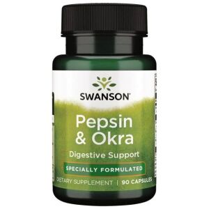 Pepsiini ja okra – 90 kapselia – Viking Supplements