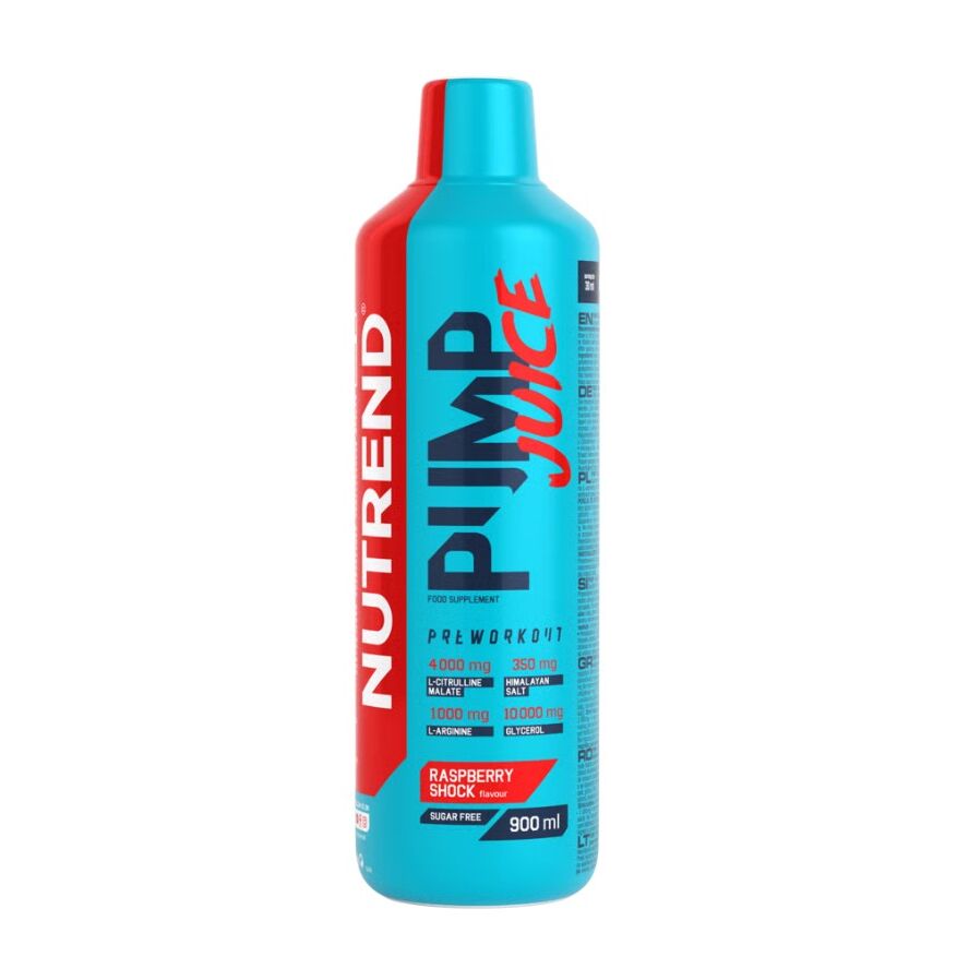 Nutrend - Pump Juice Hindbær Shock + 900 ml