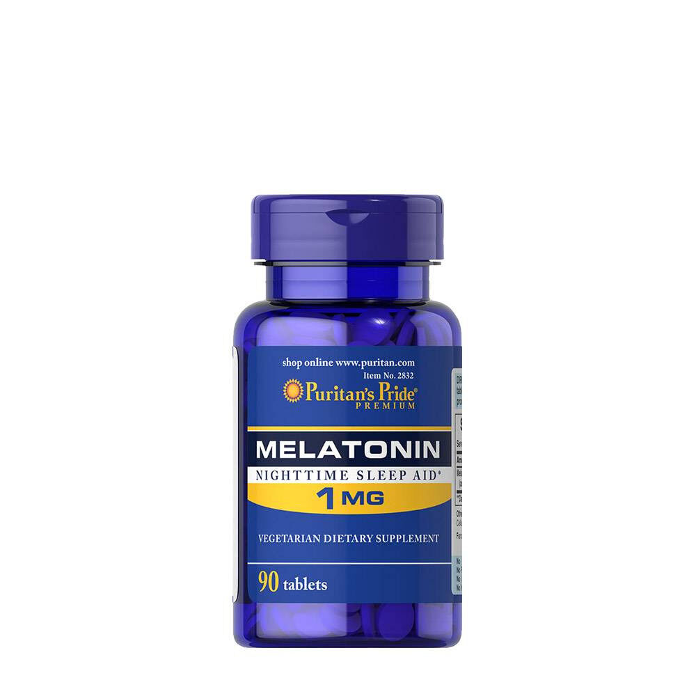 Puritan’s Pride Melatoniini 1 mg (90 tablettia) – Viking Supplements
