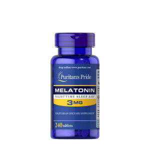 Puritans Pride Melatoniini 3 mg (240 tablettia) – Viking Supplements