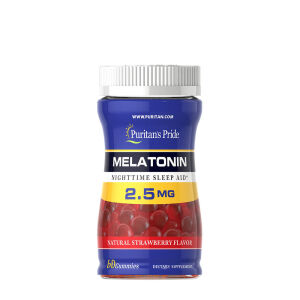 Puritan’s Pride -melatoniinikarkit 2,5 mg (60 kpl)