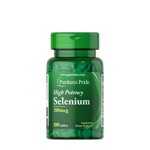 Puritan's Pride Selenium 200 mcg (100 tablettia) - Viking Supplements