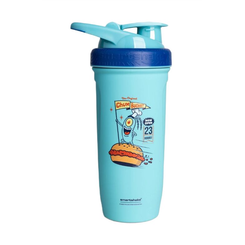 SmartShake - Reforce rustfrit stål - SvampeBob Firkant, Chum Bucket - 900 ml