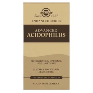 SOLGAR Advanced Acidophilus (100 caps) - Viking Supplements